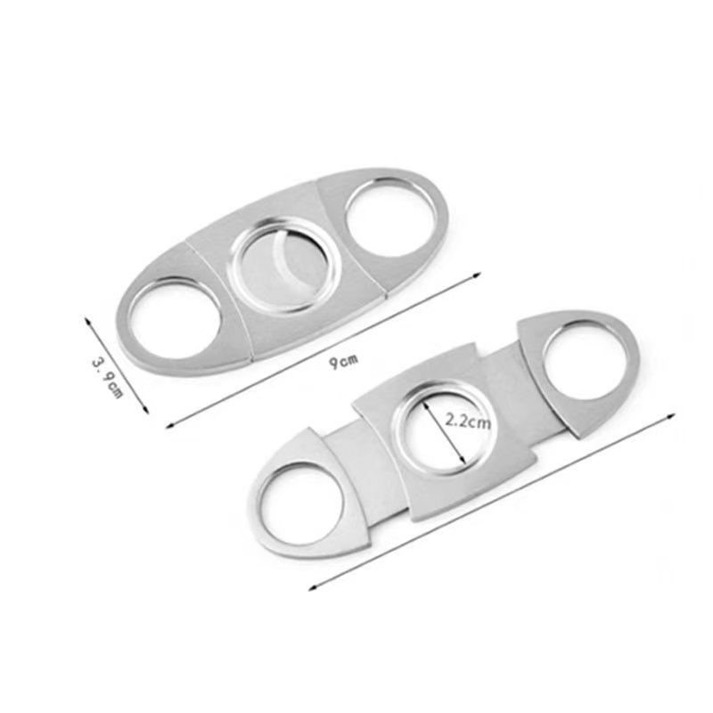Cigar Scissors Cigar Smoke Cutter Portable Stainless Steel Cigar Scissors Manual Cigar Cutter in stock