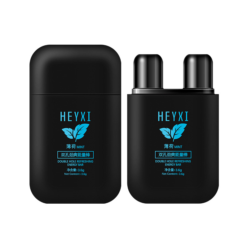 HEYXI Han Yuanxi Vigorous and Energizing Essential Oil Energy Stick Sleepy Driving Nasal Suction Cooling Oil Double Mill Nose
