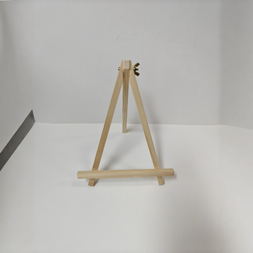 18X24 Tripod 1cm Wooden Strip Wooden Easel with Screws Solid Wood Easel Desktop Mini Easel Factory