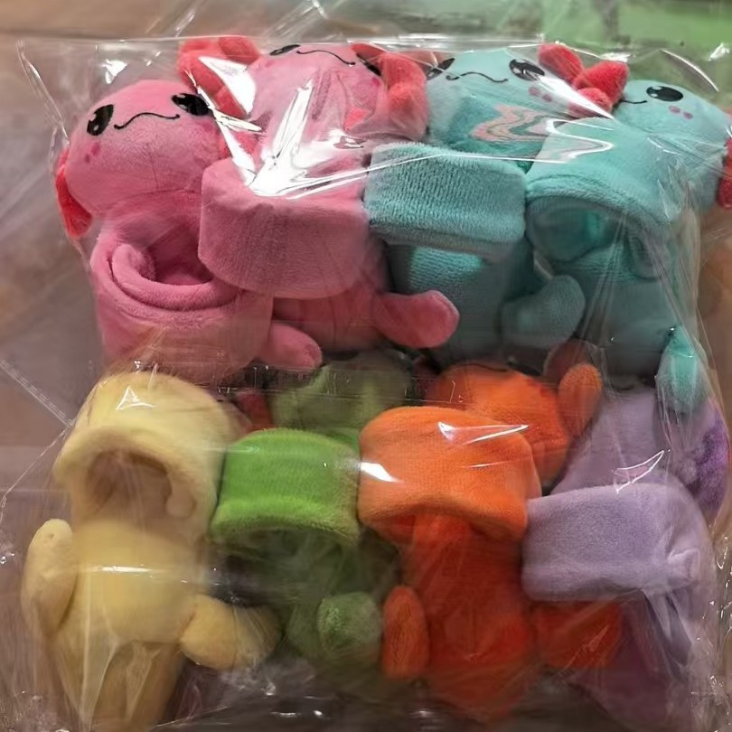 Cross-Border Easter Egg Plush Rabbit Frog Pendant Keychain Children's Surprise Gashapon Stuffed Toy