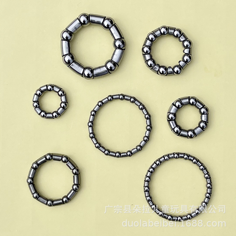 Bicycle Handlebar Ball Rack Mountain Bike Handlebar Steering Bead Rack Foldableing Bicycle Front and Rear Center Shaft Steel Ball Head Bearing Parts