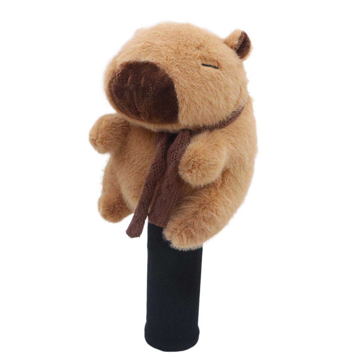 Kapibala Golf Club Cover Plush Animal Club Cover No. 3 No. 5 Wood Club Protective Cover Cartoon Club Head Cover