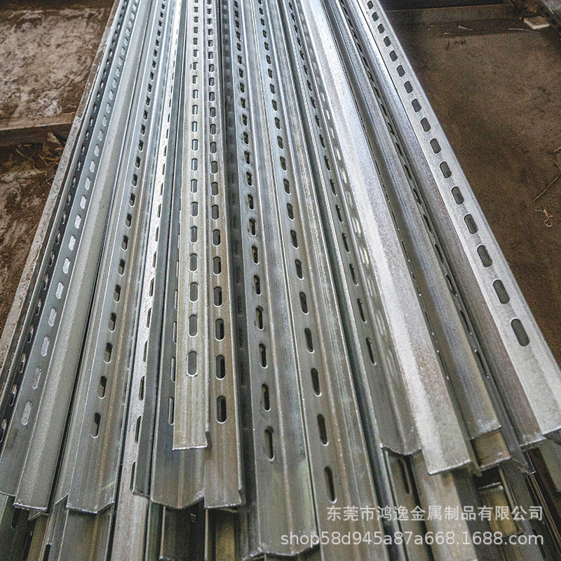Manufacturer No. 3 4 # 5 # Universal Q235B Hot-Dip Galvanized Perforated Angle Steel, Unequal-Sided Angle Steel, I-Shaped Steel.