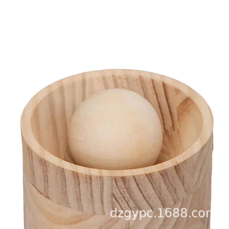 Wooden Round Pressing Dumpling Wrapper Artifact Solid Wood Kitchen Rolling Dough Mold Household Bun Wrapper Special Mold