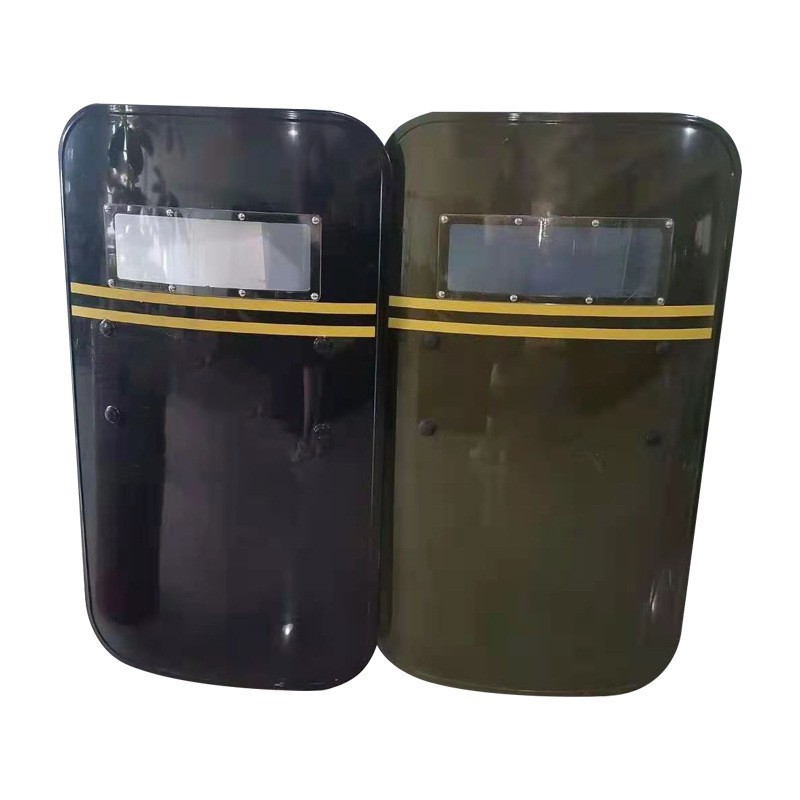 Military Green Shield Security Aluminum Alloy Round Shield Handheld Square Camouflage Riot Shield Pc Riot Shield