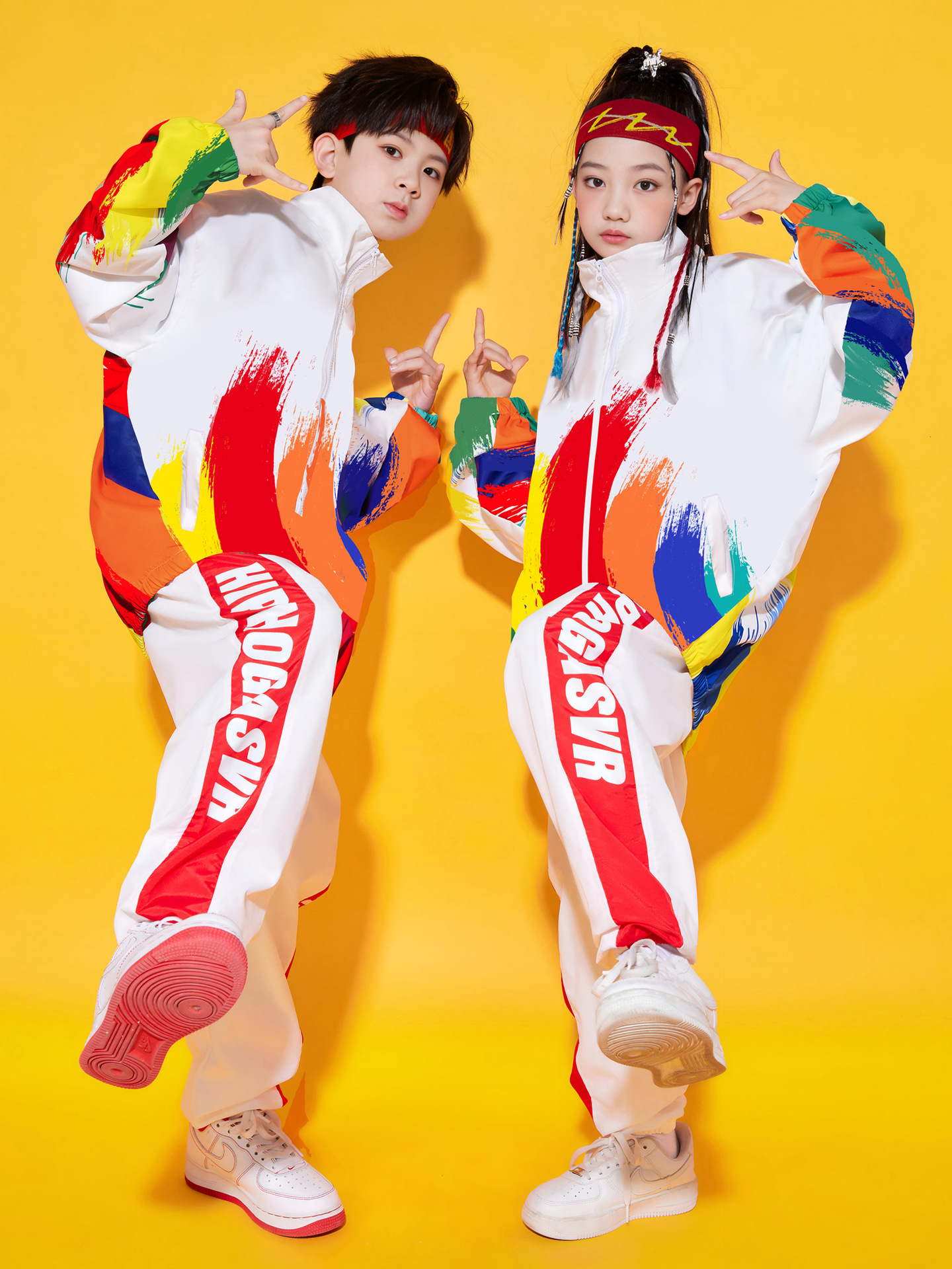 Primary School Games Opening Ceremony Costume Cheerleading Girls' Primary and Secondary School Students' Class Costume suit Chinese Style Performance Costume