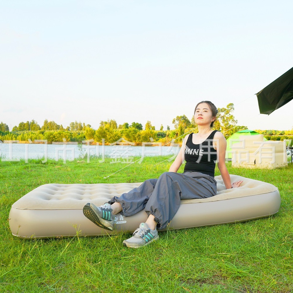 New Automatic Inflatable Height Mattress Outdoor Camping Tent Inflatable Mat Home One Button Inflatable Thickened Home