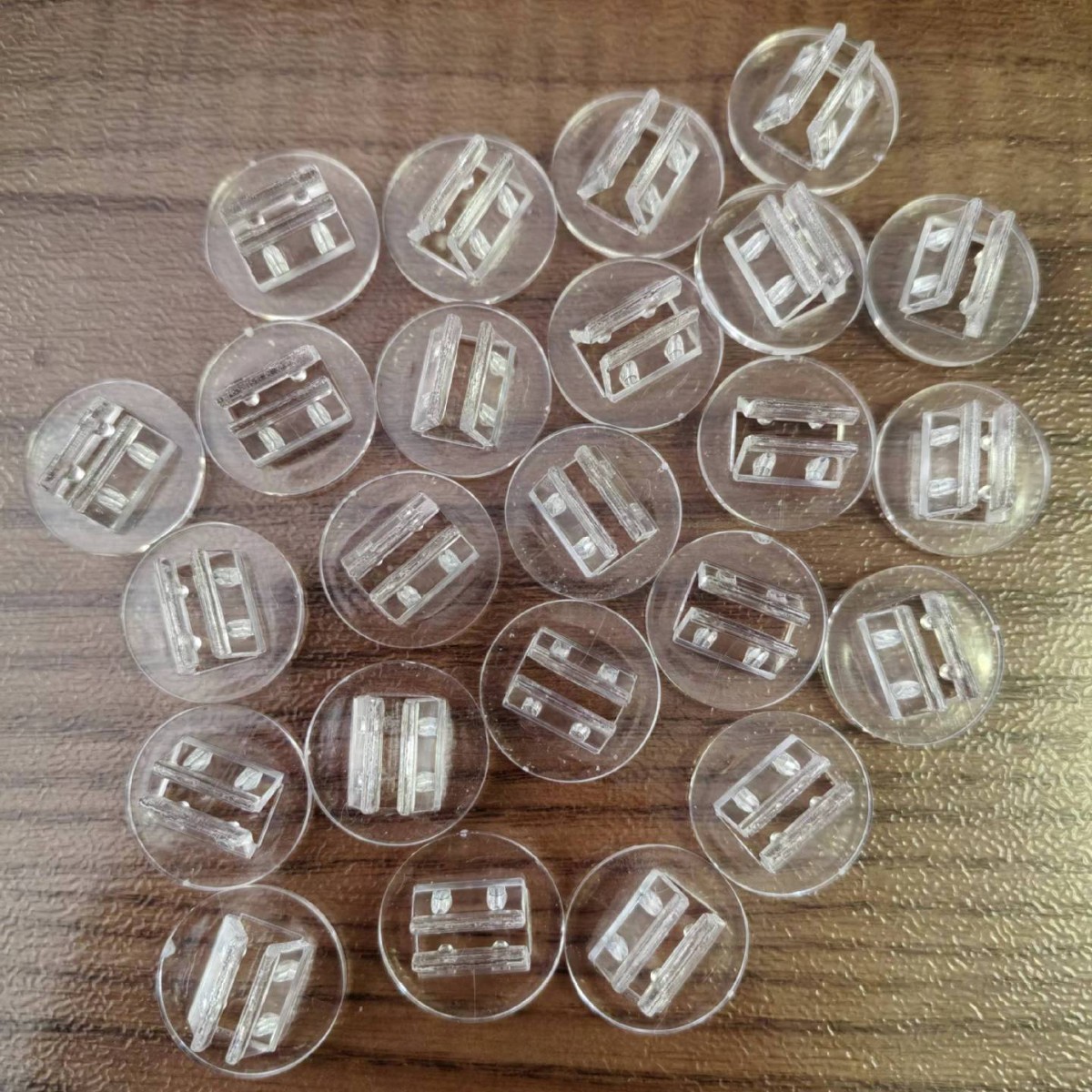 Прозрачный держатель для визиток 20-25MM, пластиковые аксессуары для настольных игр