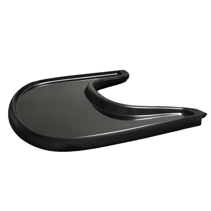 Стул для роста детей Гладкая тарелка для ужина Поднос для стула для кормления детей Зеркальная гладкая тарелка для детского стула