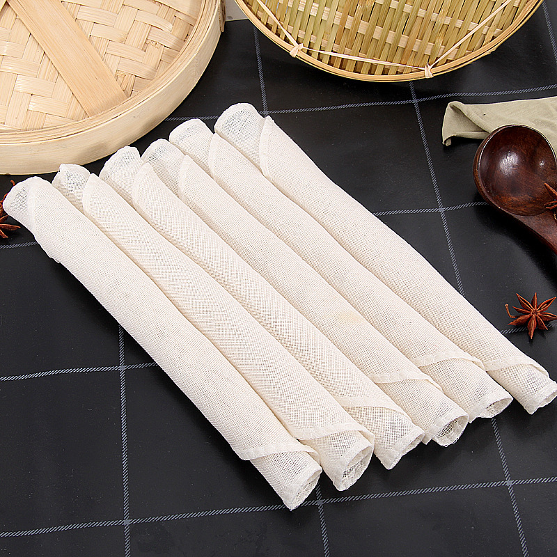 Round Soft Steamer Cloth Wholesale, Steaming Rice Cloth, Gauze Steamer Cloth, Kitchen Mat, Steamer Pot Sticky Rice Cloth Manufacturer