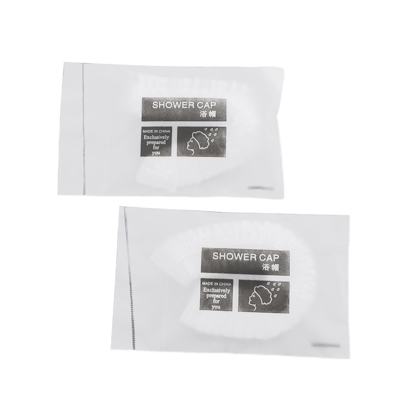 Hotel Disposable Shower Cap Bath Shower Thickened Transparent Independent Packaging Hairdressing Oil Cap Manufacturer Wholesale