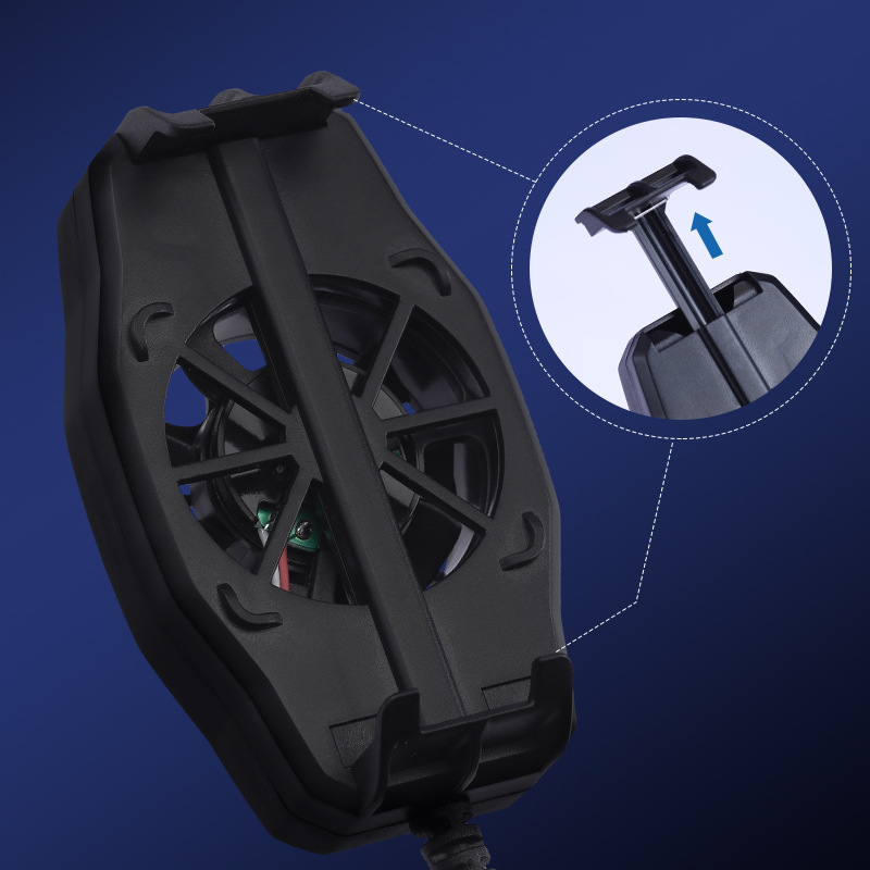 Factory Batch S50 Air-cooled Mobile Phone Radiator Cost-effective Large Wind Back Clip Live Game Cooling Artifact