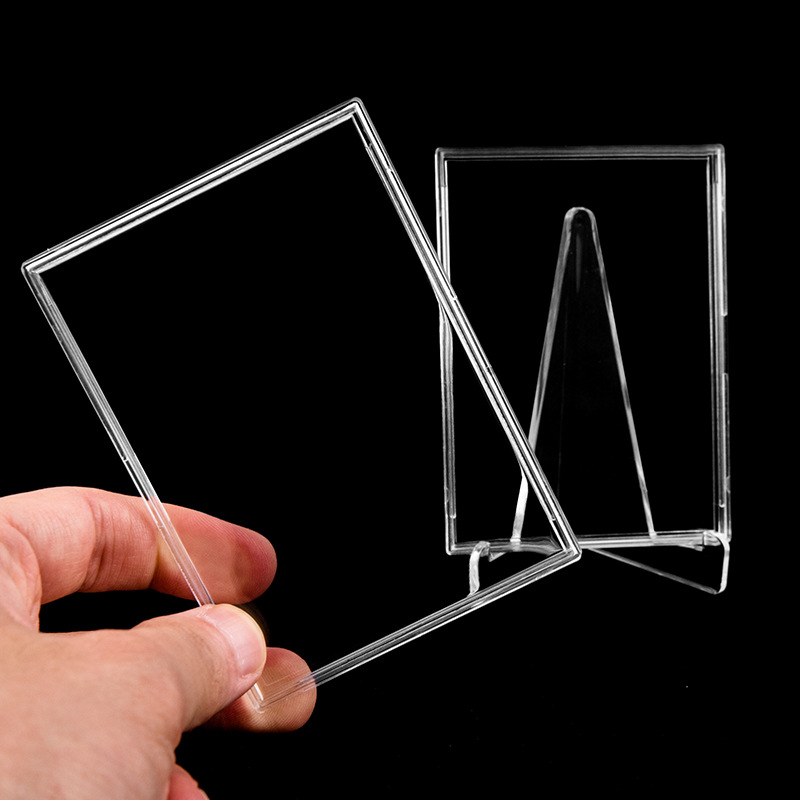 Magnetic Card Brick Transparent 35Pt Guka Polaroid Star Photo Card Album DIY Display Ins Shell Card Brick in Stock