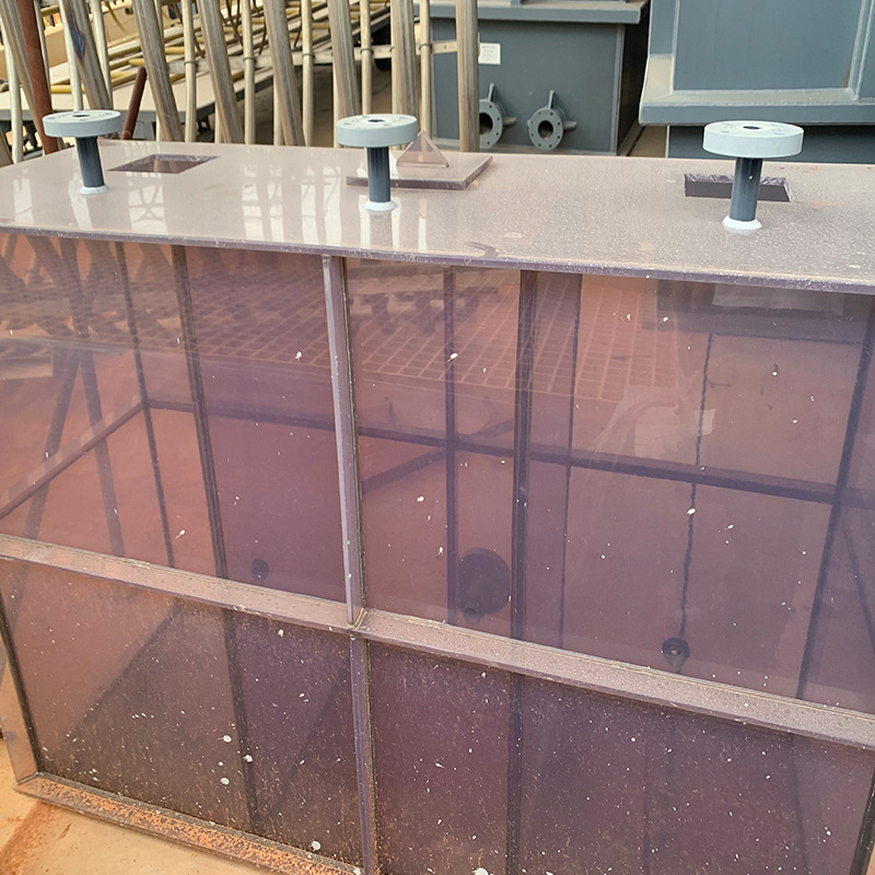 Factory Direct Sales Pvc Transparent Plexiglass Test Box Smelting Extraction Equipment Groove Reactor Manufacturer Wholesale