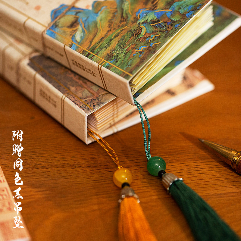 DIY Orchid Pavilion Collection Preface National Style Fan-shaped Book Lamp Antique Style Calligraphy Children's Handmade Folding Nightlight Cultural and Creative Gift