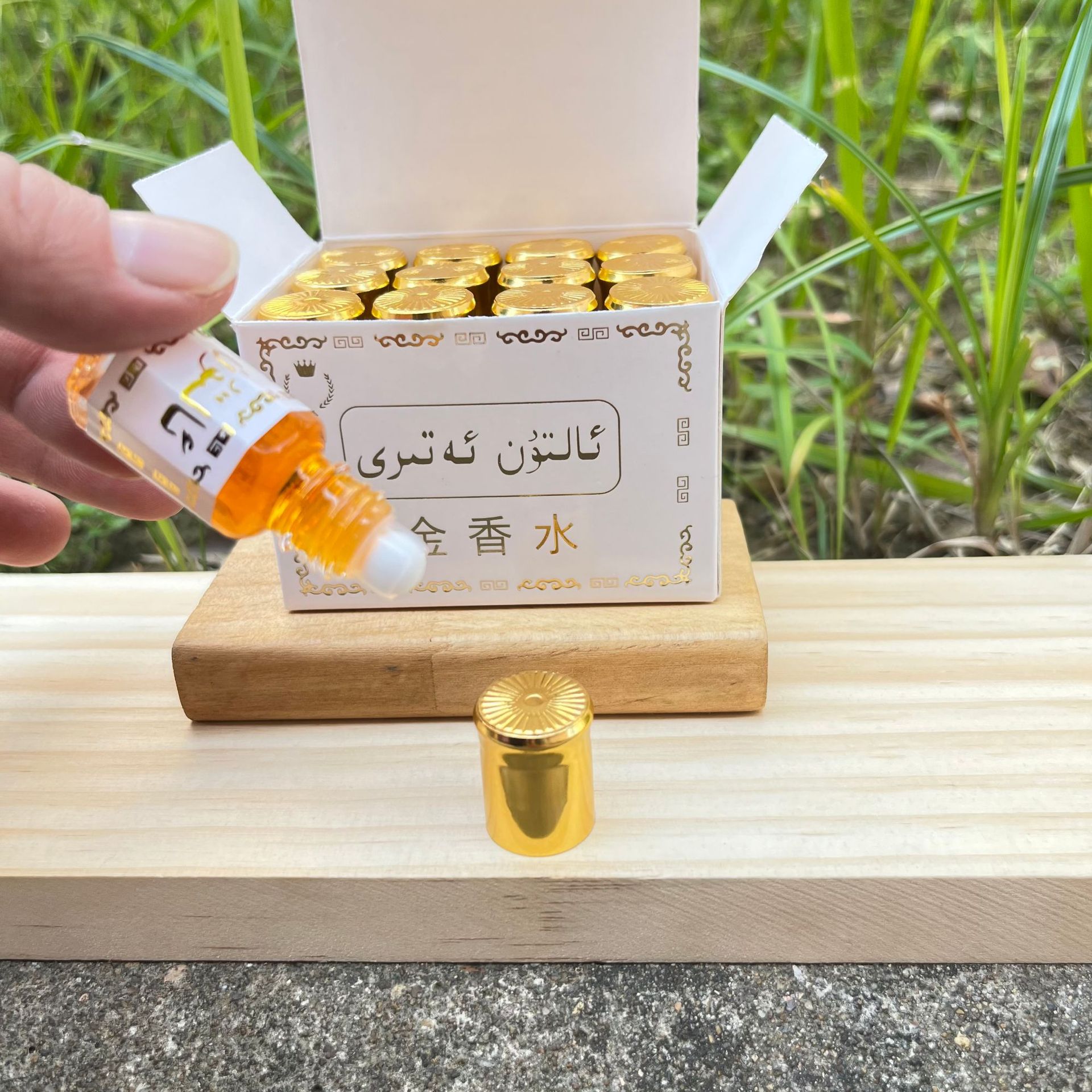 Популярные безалкогольные арабские духи 3мл, образец, золотой парфюм