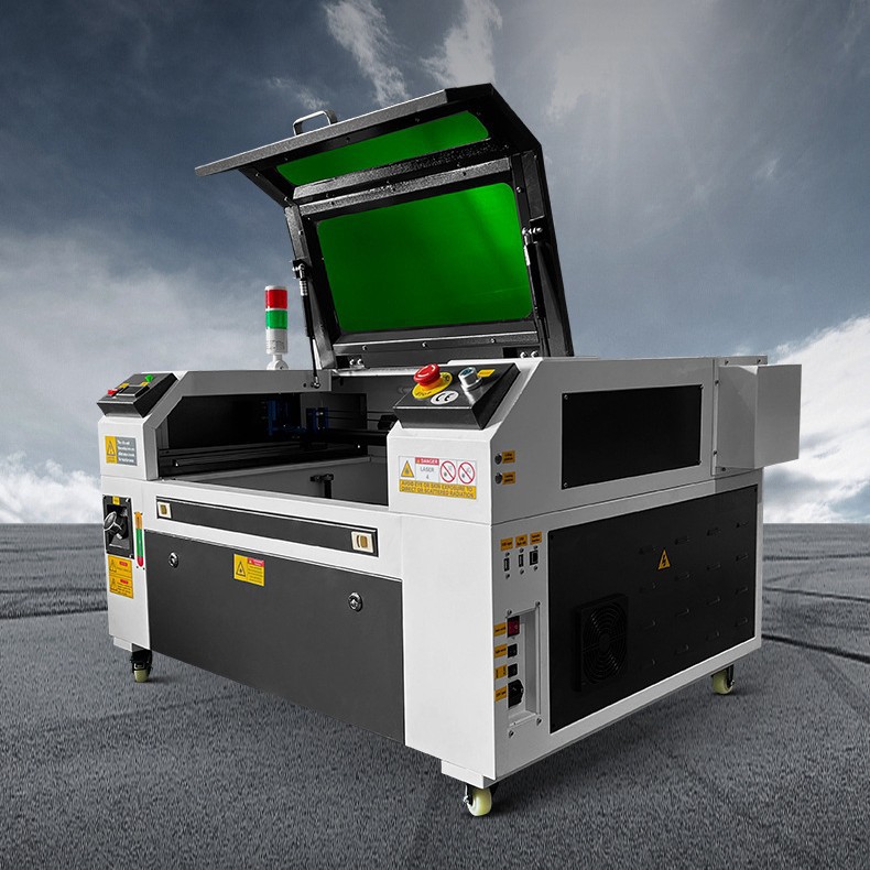 Малый лазерный гравировальный станок Tongzheng Co2, ЧПУ резка для рекламы, акрил, ткань, деревообработка, точность