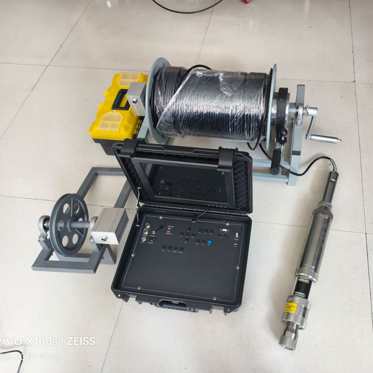 Mining Advance Detector Oil Field Underground High-Definition 360-Degree Rotating Coal Seam Detection Tv Mining Underground Tv