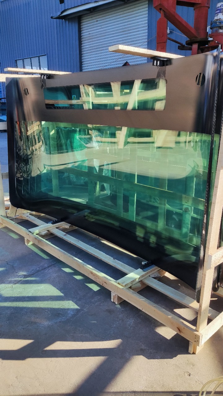 Tianjin Guangtong 6850 Bus Front Glass Guangtong 6858 Bus Front Glass Guangtong Glass