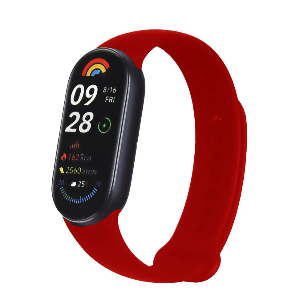 New waterproof M9 smart bracelet NFC access control heart rate blood pressure blood oxygen multi-language WeChat reminder bracelet