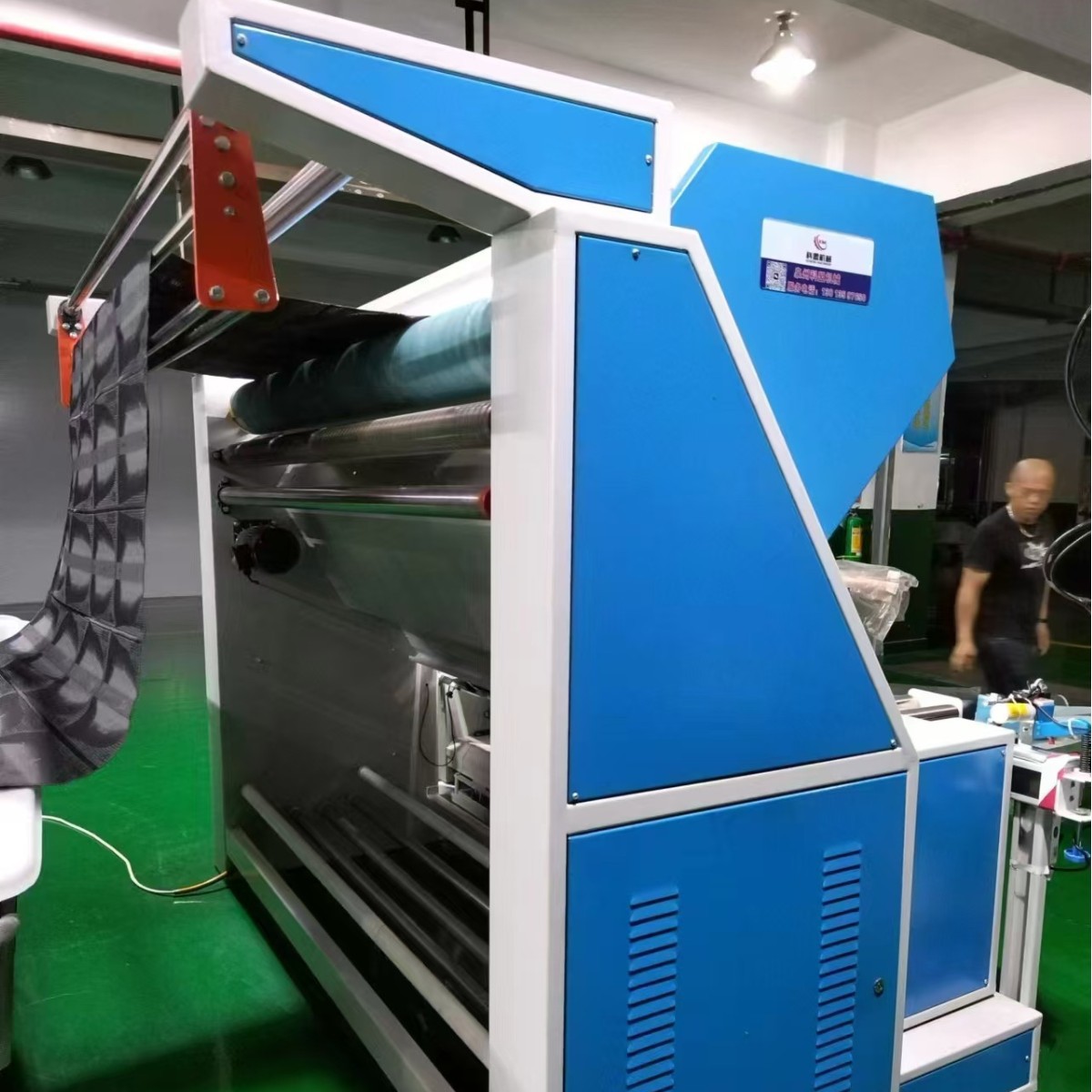 Fabric Inspection and Rolling Machine Manufacturer Direct Delivery, Dual-Purpose for Knitting and Weaving, Printing and Dyeing Factory Printing Composite Shoe Materials and Bags