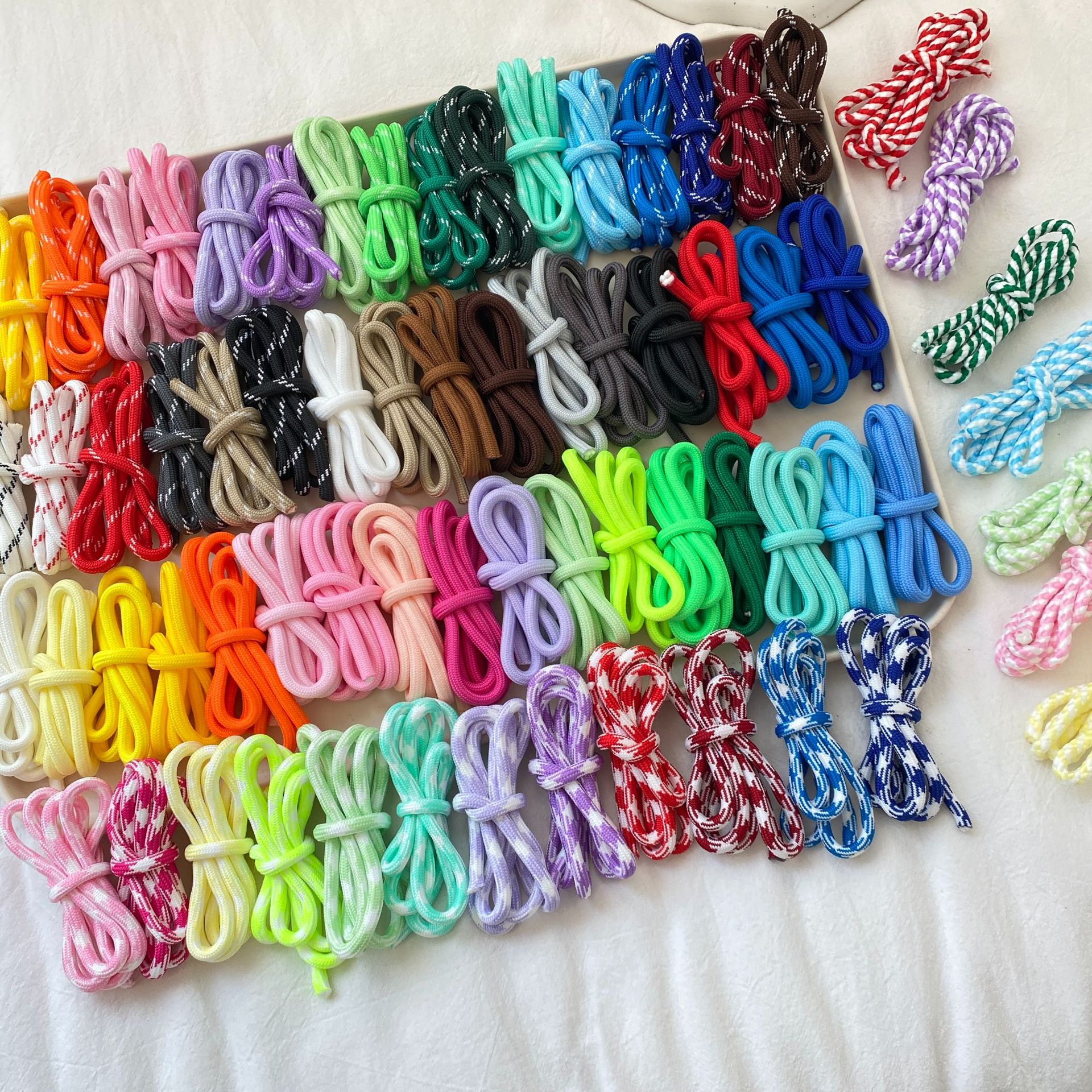 5mm Mobile Phone Rope Colorful Dopamine DIY Handmade Miumiu Same Style Bag Pendant Hat Rope Trouser Waist Shoelace Rope