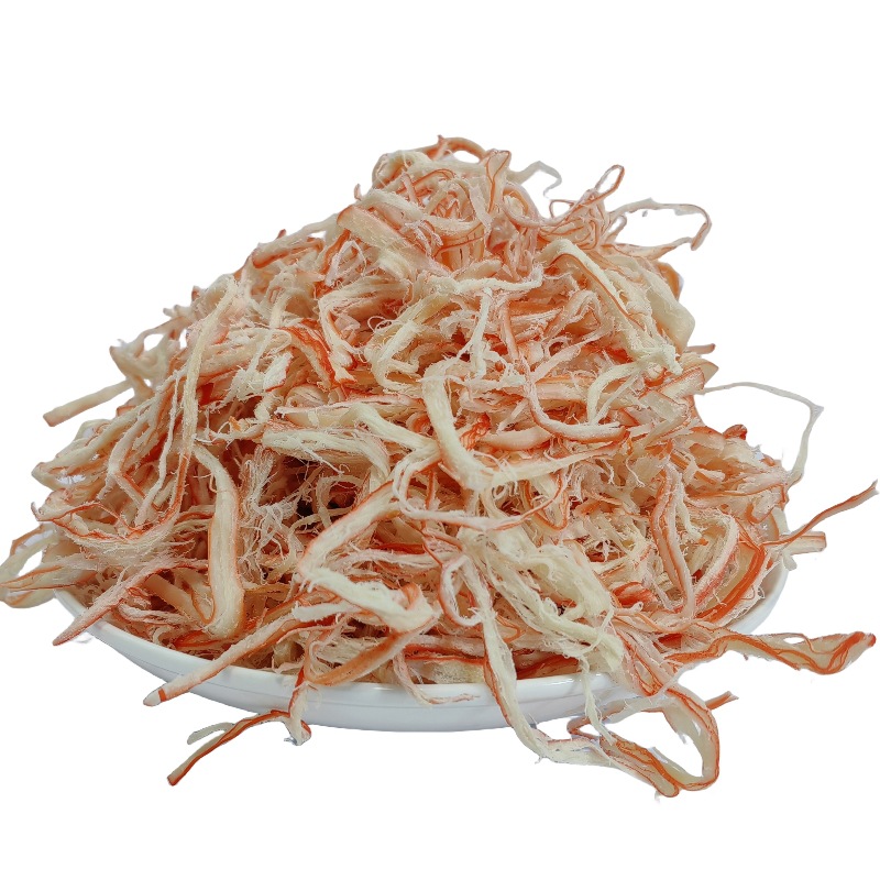 Charcoal Grilled Squid Shreds, Fruit Wood Charcoal Grilled Gold Shreds, Red Squid Shreds, Squid Shreds, Bulk 5kg Wholesale Manufacturer Sales