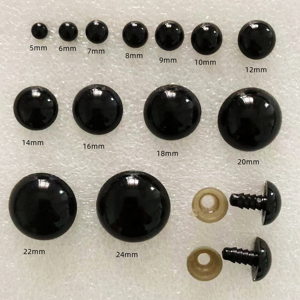 Аксессуары для игрушек, черные глаза для кукол