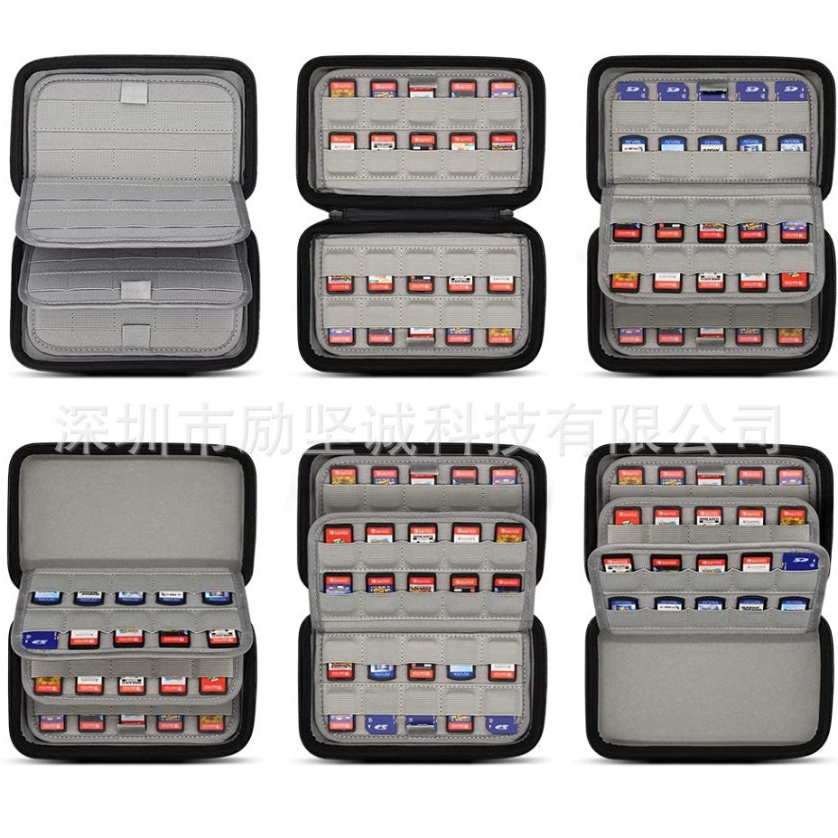 Nintendo Switch 2Nd Generation Game Card Storage Box Large Capacity Box Switch Game Card Storage Box Portable