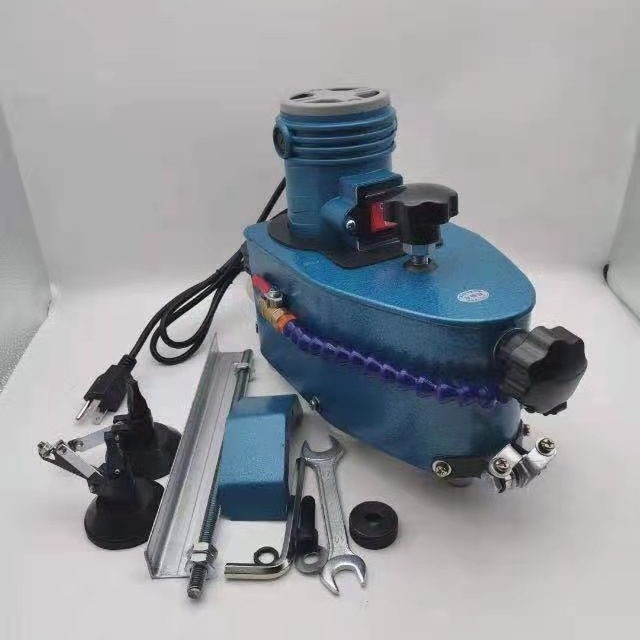 Многофункциональная стеклянная шлифовальная машина с кривыми и прямыми краями американского стандарта 110В, простая, портативная