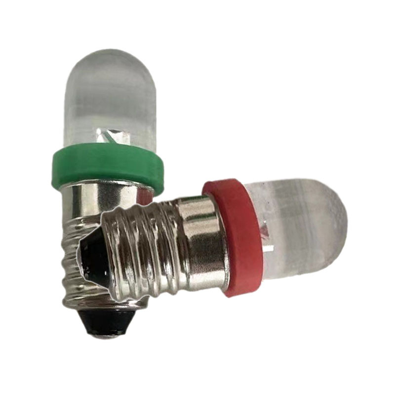 Highlight DC3V 4.5V 6.3V 12v 24v E10 LED bulb car instrument light game machine colored lights