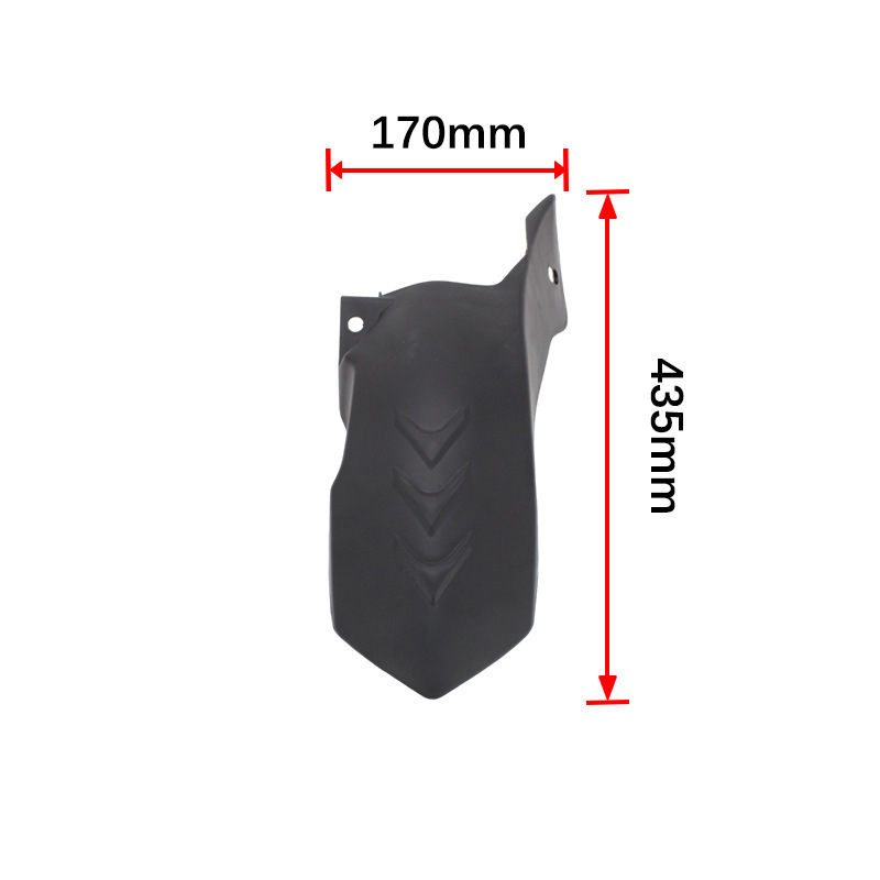 Philippines click125 V1V2V3 mudguard motorcycle modification accessories extended mudguard cross-border exclusive