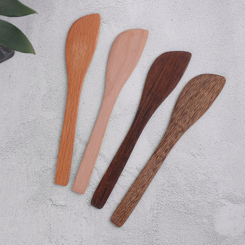 Chicken wing wooden dumpling knife trap knife simple wooden dumpling knife cream knife digging stuffing dumpling tool manufacturers wholesale