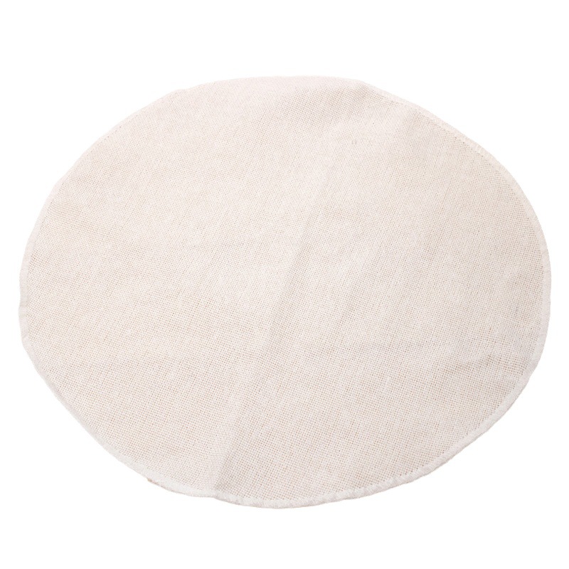 Mud Steamer Cloth Wholesale Cotton Yarn Edged Round Steamer Cloth Non-Stick Pan Breathable Spot Pure Cotton Steamed Bun Drawer Cloth