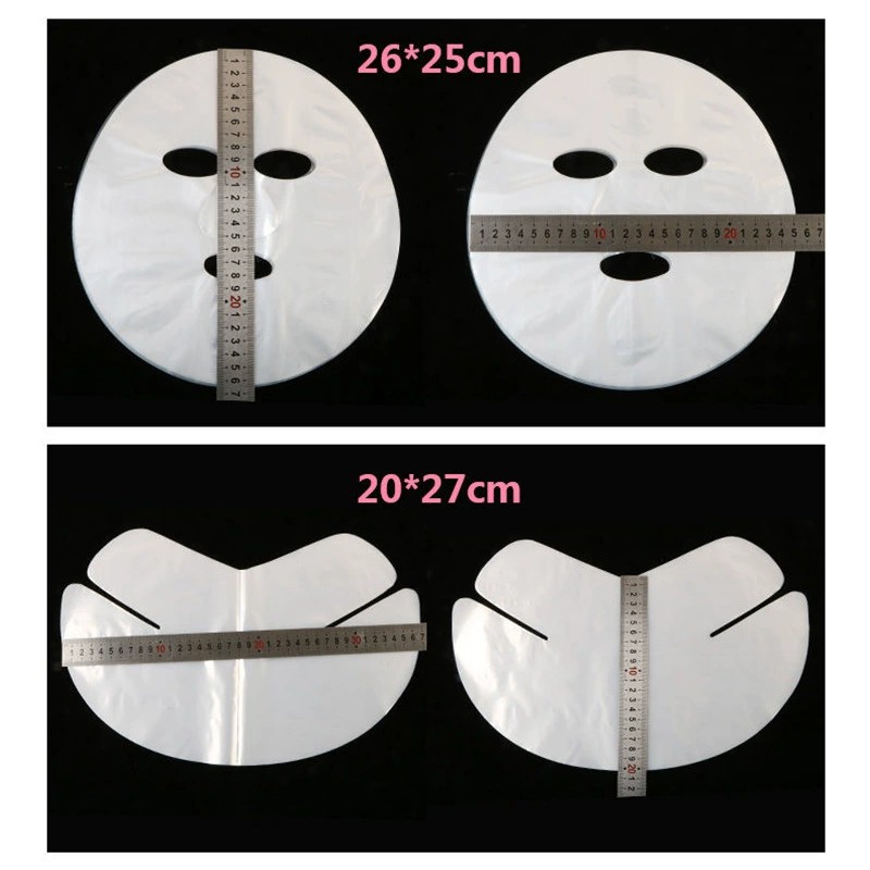 Disposable facial mask paste skin-filling plastic wrap beauty salon facial mask paper facial fresh-keeping moisturizing lock transparent