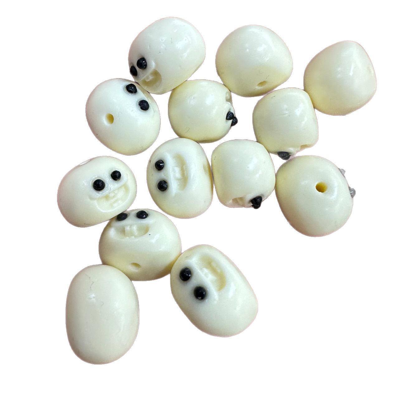 Ivory Fruit Carved Steamed Buns DIY Bodhi Fruit Bracelet Super Cute Accessories Handheld Accessories for Men and Women