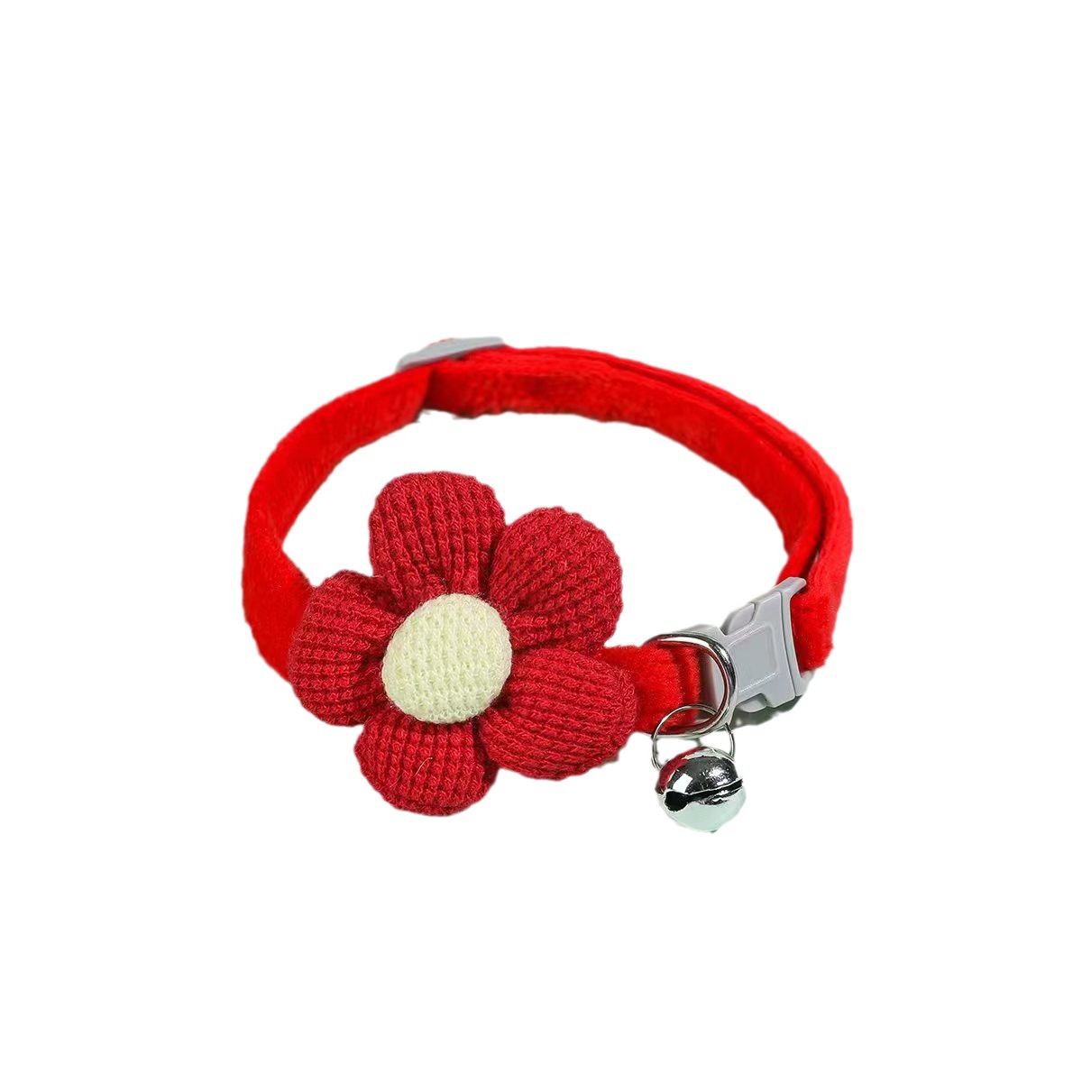 Pet Plush Flower Collar Angel Wings Collar Cat Bell Collar Pet Cat Dog Universal Cute Collar