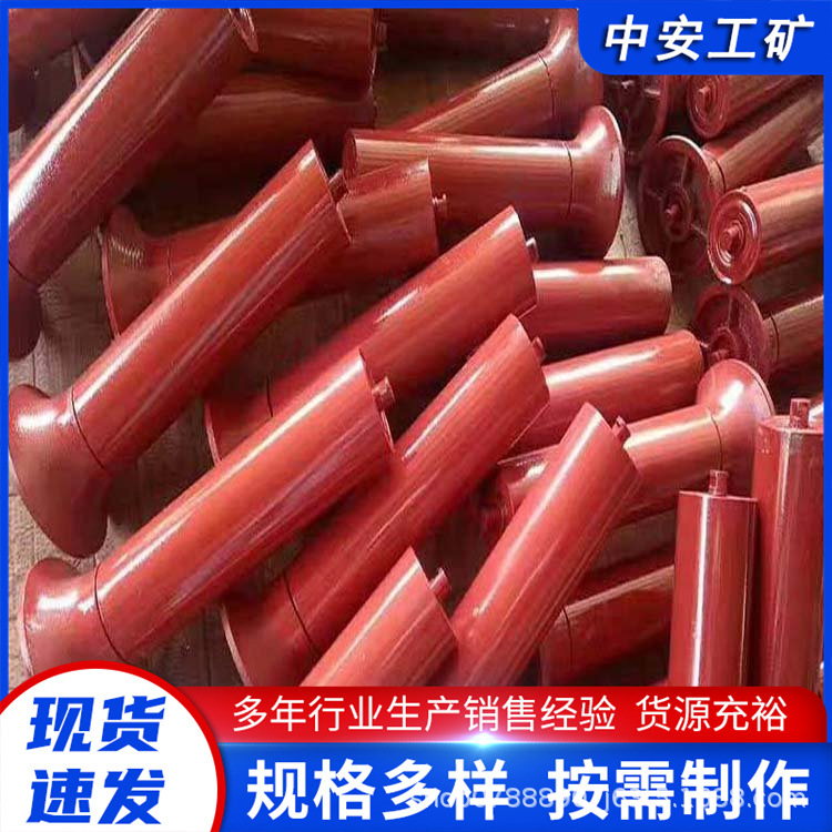 Mining Buffer Rubber Roller, Self-Aligning Nylon Roller, Triple Roller Manufacturer Specializes in Producing Straight Rollers