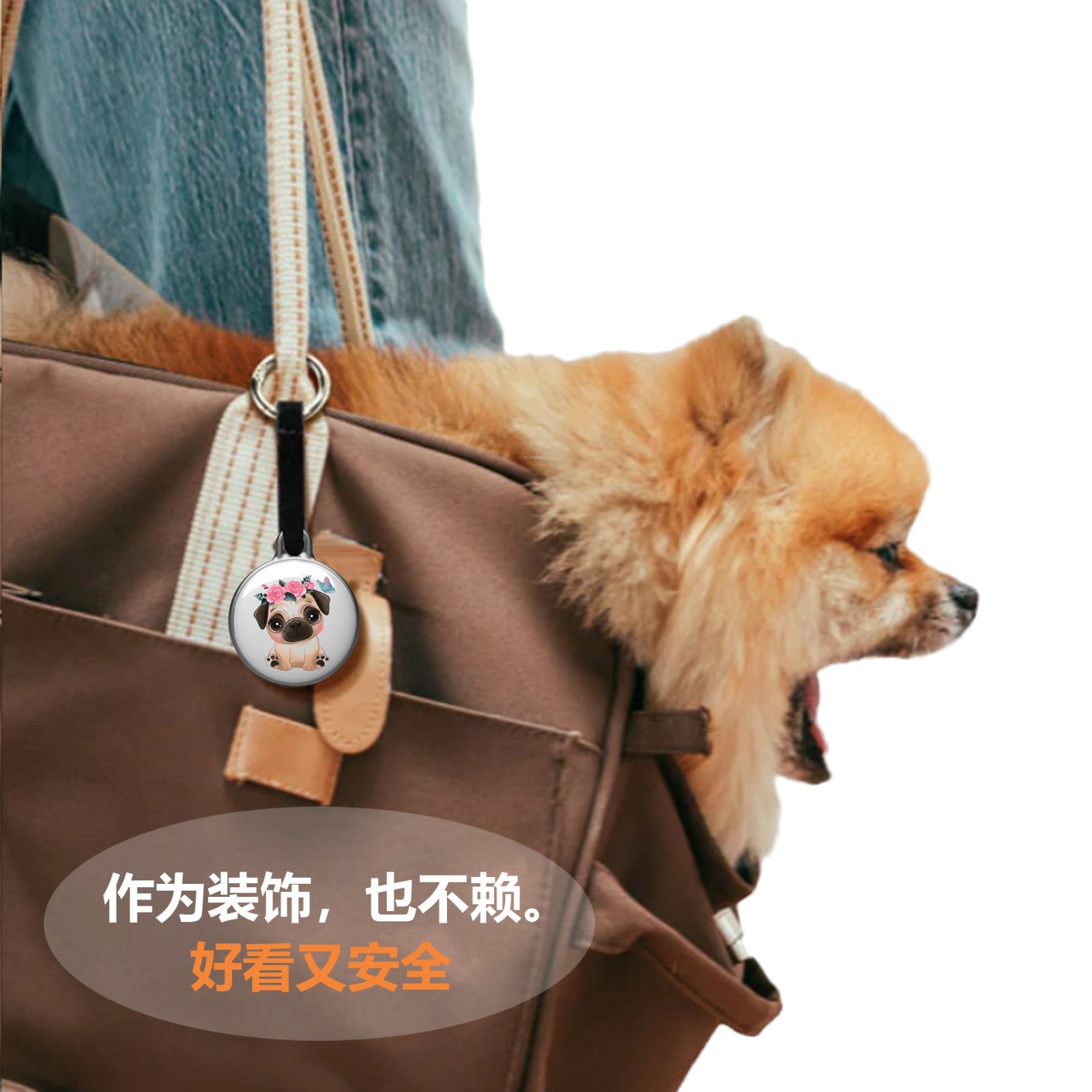 Smart mini anti-lost device pet puppy cat wireless two-way waterproof global gps locator