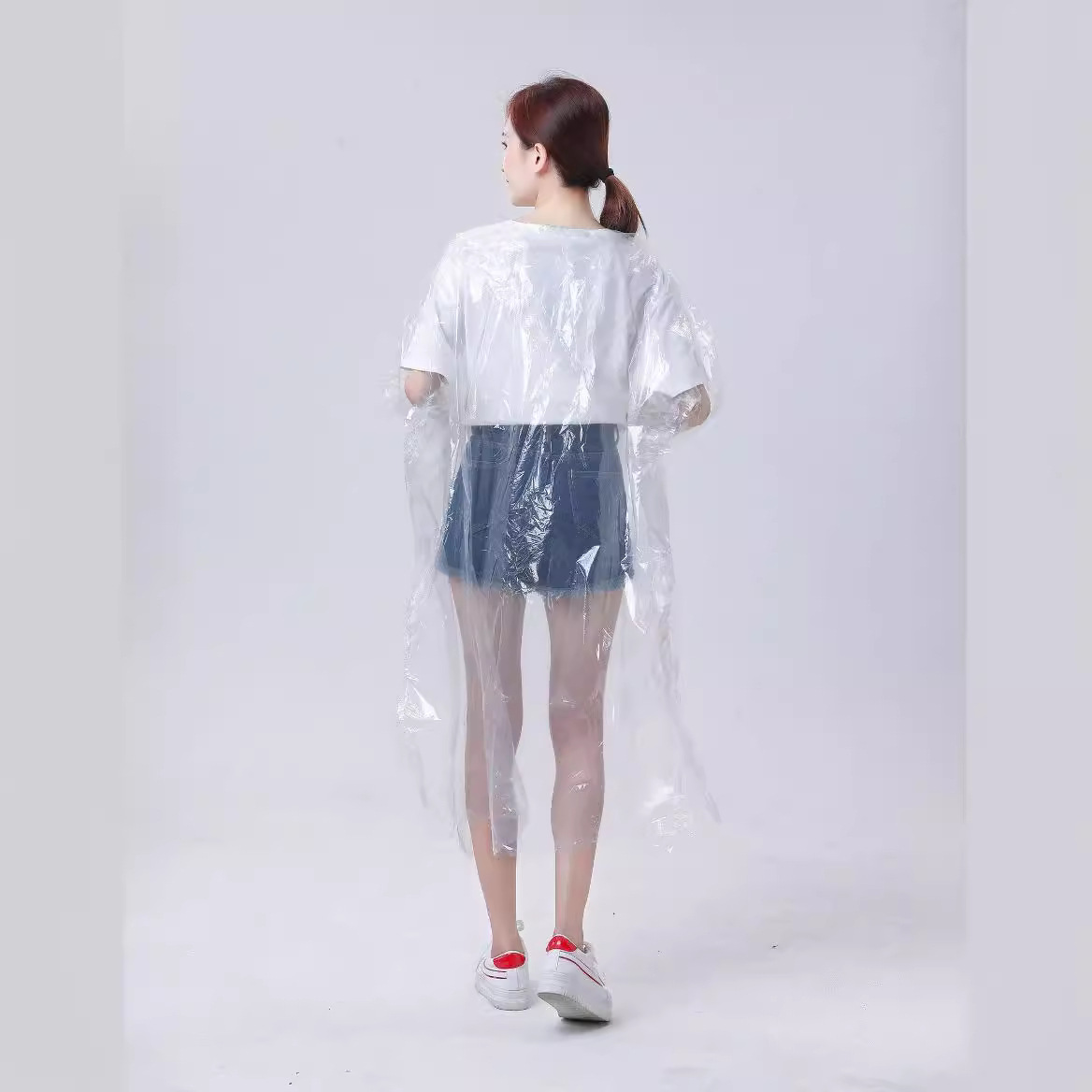 Disposable Raincoat Portable Adult Style Thickeneded Large Volume Wholesale Pullover Eva Raincoat Kidsren's Universal Student Poncho