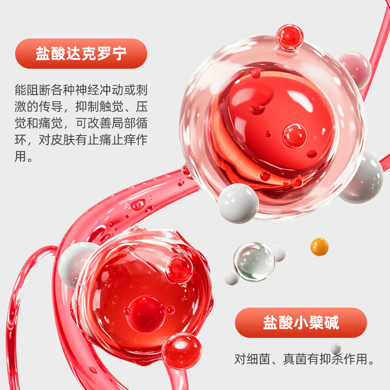 Yuedi Ear Drops Compound Dyclonine Ear Drops for Dogs, Special Ear Canal Inflammation for Fungal Bacteria