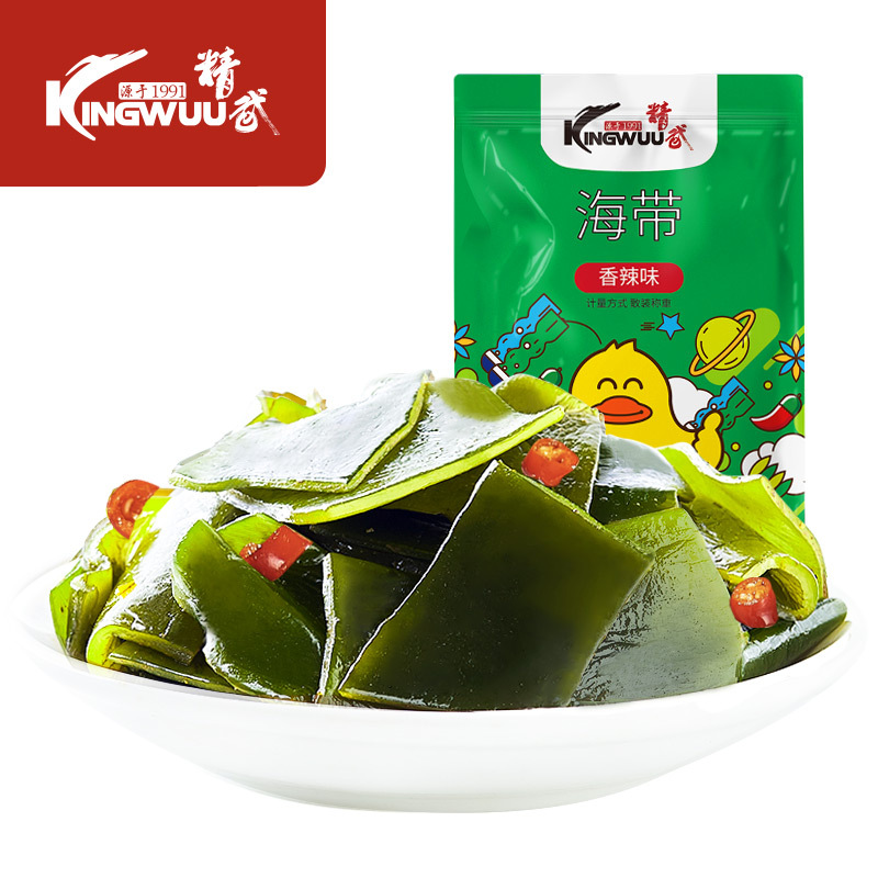 [kingwuu | Jingwu] Spicy Braised Seaweed leisure vegetarian braised snack snack gift bag