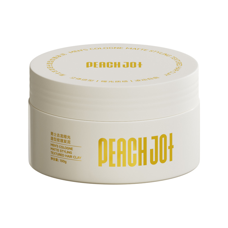 Peach Jo+ Peach Men's Cologne Fragrance Hair Wax Hair Mud Styling Matte Natural Styling Fluffy Hair Cream Hair Oil