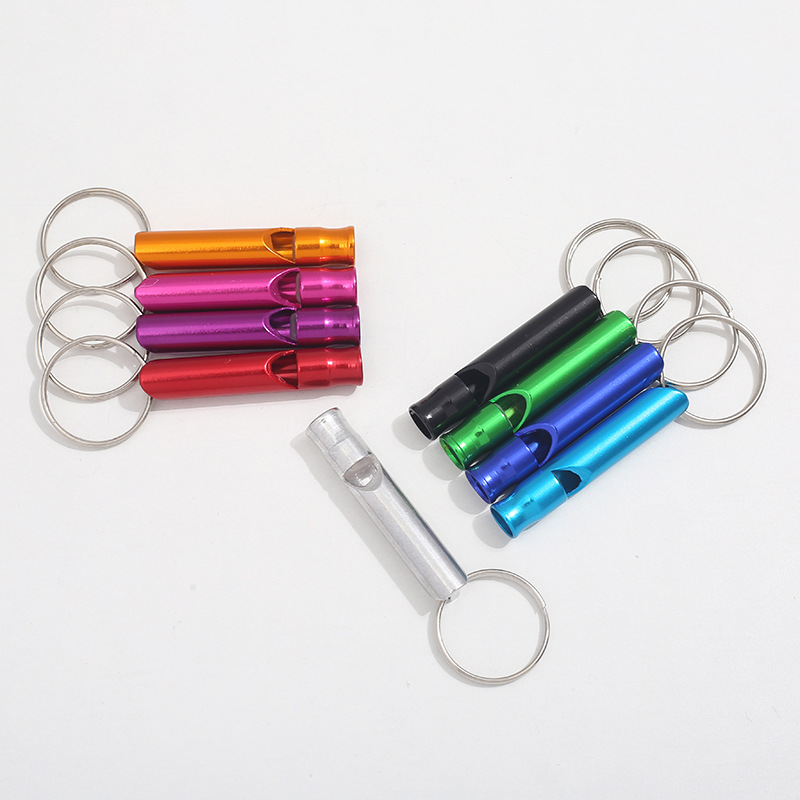 small size aluminum alloy whistle survival whistle fire whistle training whistle wholesale