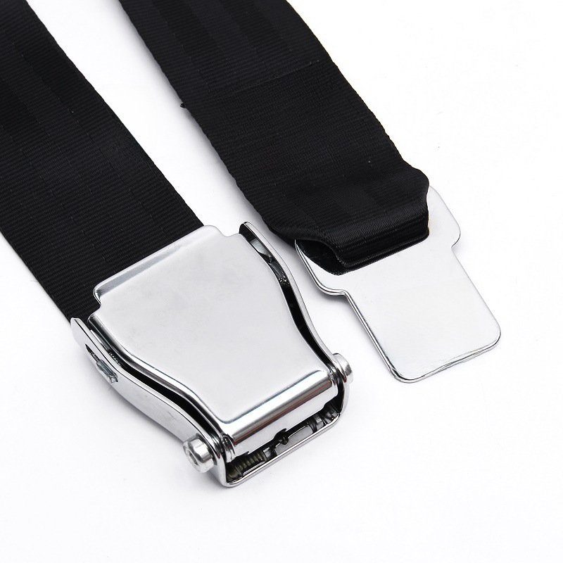 Airplane Buckle Seatbelt Extender Adjustable Airplane Safety Buckle Extension Strap Airplane Buckle Metal Safety Buckle