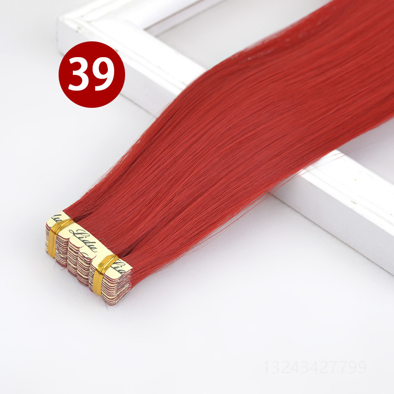 Traceless hair splicer color hair splicer wig hair splicer straight hair splicer color hanging ear dyed wig hair splicer hair splicer