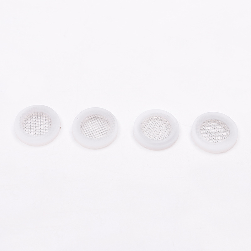 Multi-specification 4-point Mesh Gasket, Faucet Shower Head, Strainer, Imitation Silicone Mesh Pad
