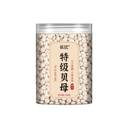 Wholesale In-Stock Fritillaria (Mother-Of-Pearl) Without Fragrance or Preservatives, Excellent Quality Fritillaria Granules 100g Canned, One-Piece Dropshipping Ll