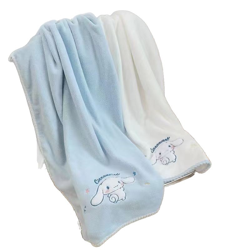 Cartoon Towel Cute Cinnamon Dog Bath Towel Set Manufacturer Wholesale Soft Thickened Absorbent Hair Drying Cap Bath Towel Style