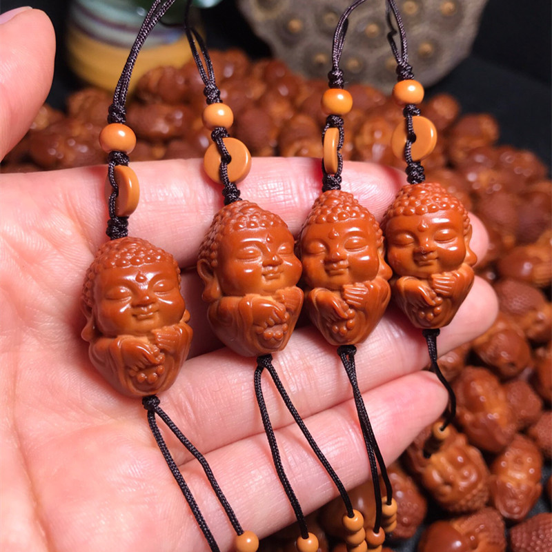 Nuclear Country Edge Olive Nuclear Moe Baoru Pendant Old Oil Nuclear Carving Olive Hu Moe Baoru Small Hanging in stock Wholesale